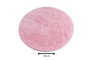 Mijölnir Alfombrilla de baño acrílica Rosa caramelo